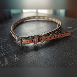 Nocona buckstitch cowboy hat band